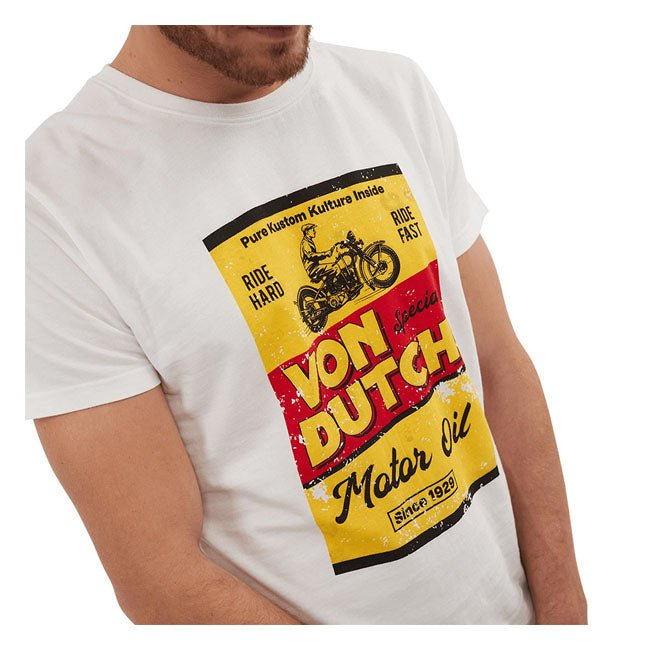 Streetwear Brand Tees - Von Retro Motorcycle Street Trendy Brand